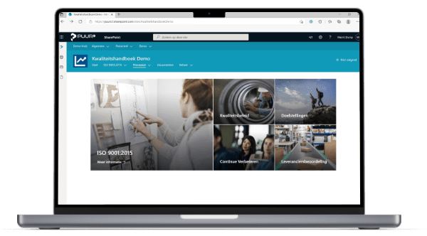 kwaliteitsmanagementsysteem | overzicht | sharepointmodules