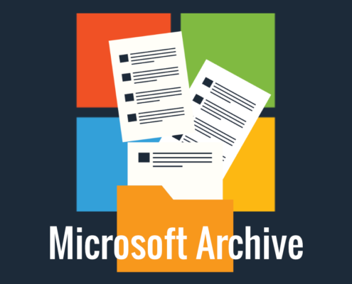 Microsoft archive uitgelichte afbeelding