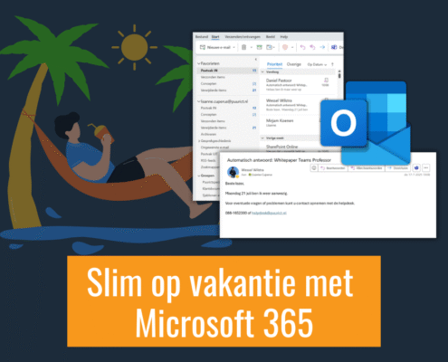 Slim op vakantie met Microsoft 365